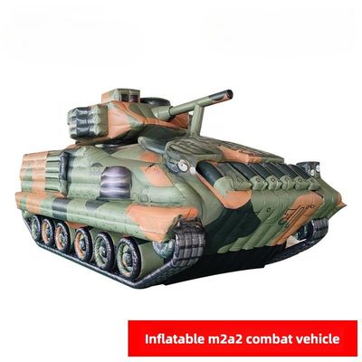 M2A2 Infantry Chariot Inflatable Jungle Big Flower 1/1 Produk Customized Clip Mesh