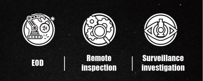 Robot EOD Menengah dengan Lengan Koordinat X-Y-Z untuk Pembuangan Presisi 8